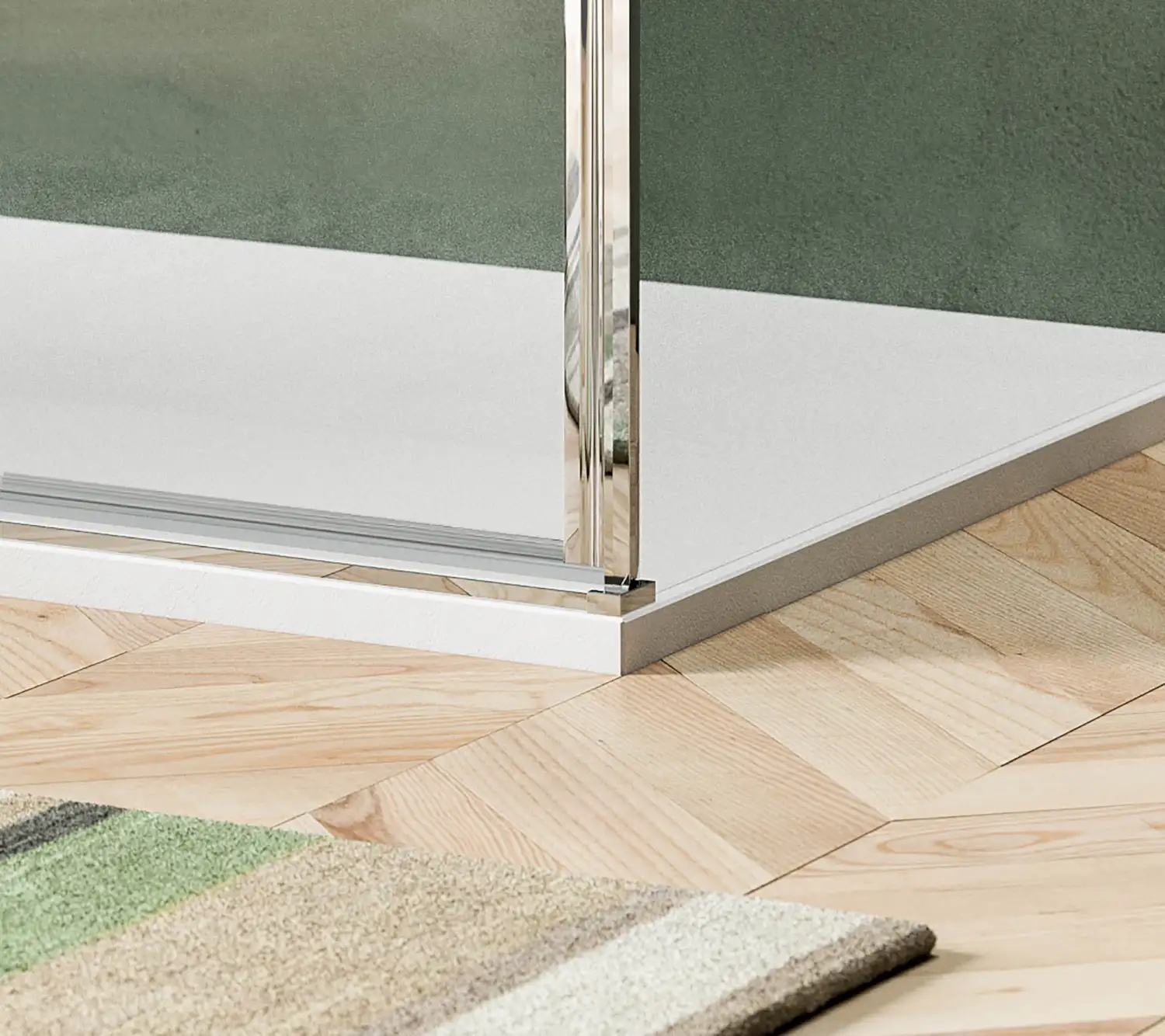 BB cromo dettaglio raccogligoccia