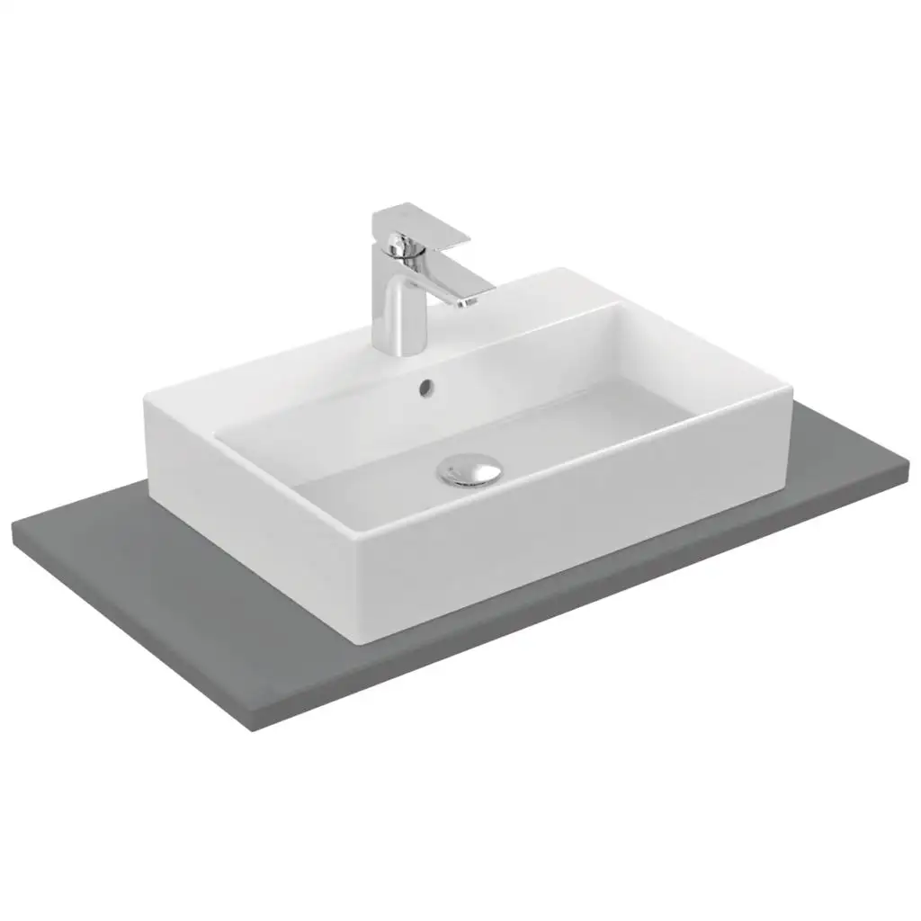 Lavoar dreptunghiular pe blat